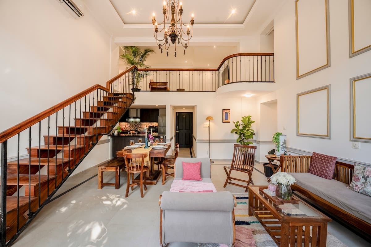 TH103 · Boho-Luxury 3BHK | Pool | Assagao - View 3