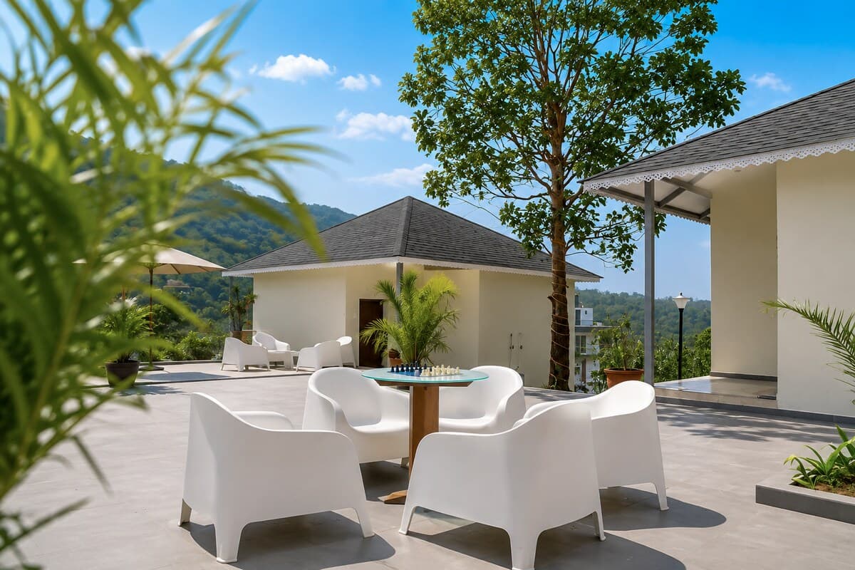 KD · Karjat Diaries | 4 Cottages | Pool - View 3