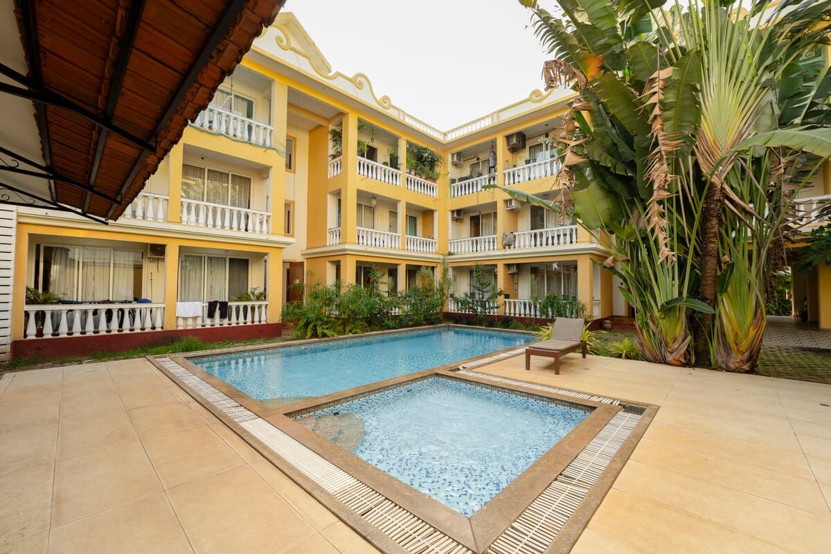 AG004 · Boutique 2BHK | Pool & Gym | Siolim - View 5