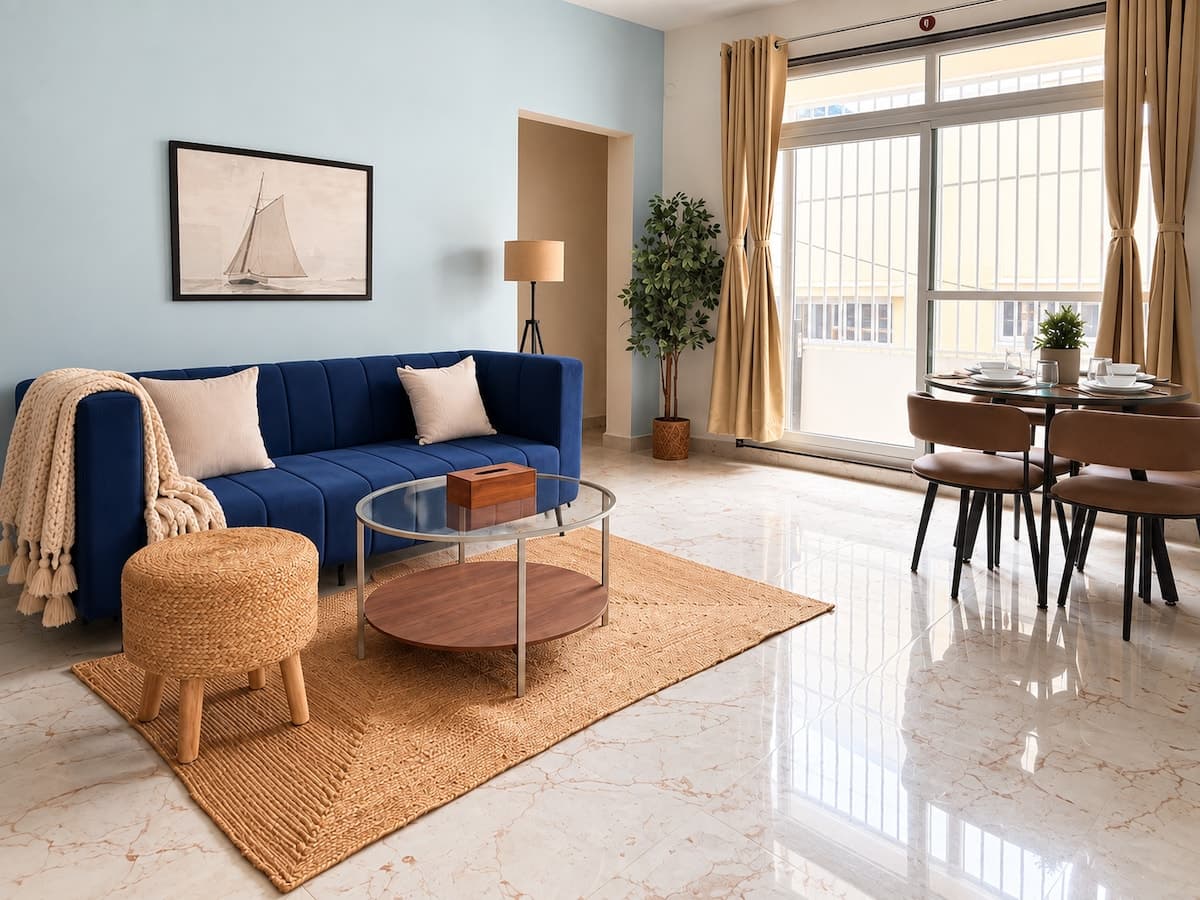 DOM- 401 · Premium 2BHK in Domlur- 401 - Main view